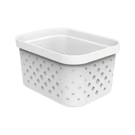 Panier de rangement Pixel 1.5L gris clair SUNDIS 