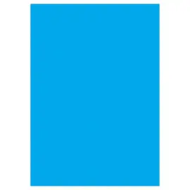 100 Planches d'&eacute;tiquettes L210xH297 mm 100&eacute;tiq/ bo&icirc;te, bleu vif 