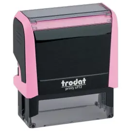Tampon TRODAT Printy 6L Maxi 4913 personnalisable - Rose pastel 