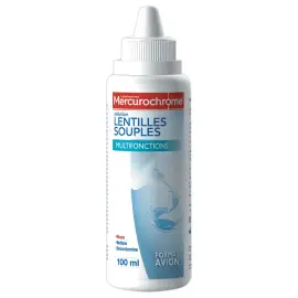 Solution lentilles souples 100ml - Mercurochrome 