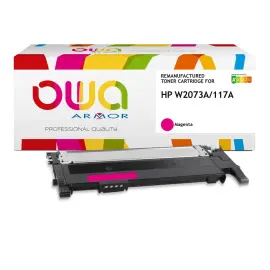 Toner &eacute;q. HP W2073A - Maxi capacit&eacute; - Magenta - OWA 