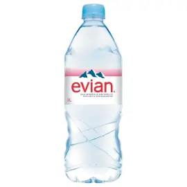1008 Bouteilles d'eau EVIAN- 1 litre 