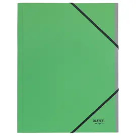 Trieur avec &eacute;lastiques - 6 touches- 100% recycl&eacute; - vert - LEITZ 