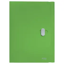 Chemise 3 rabats - A4 - PP recycl&eacute; - Vert - LEITZ 