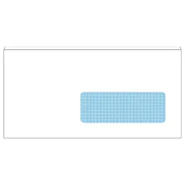 500 enveloppes blanches 114x229 fen 40x11080 gr autocollantes Fiducial 