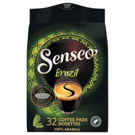 32 dosettes de caf&eacute; Senseo Brazil 