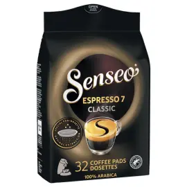 32 dosettes de caf&eacute; Senseoo Expresso classique 