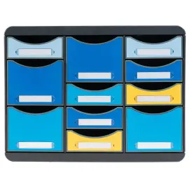 Store Box Multi Bee Blue Couleurs Assorties 