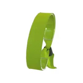 100 bracelets en tissu verts 