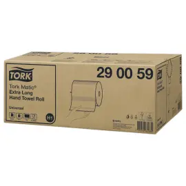 6 Rouleaux ultra-longs d'essuie-mains H1 - Blanc - TORK 