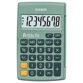 Calculatrice Casio petite FX verte 
