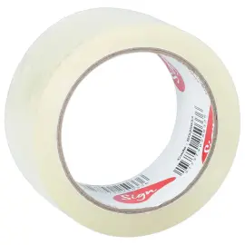 6 Rouleaux d'adh&eacute;sif d'emballage - 66 m x 48 mm - 50&micro; - Transparent - SIGN 