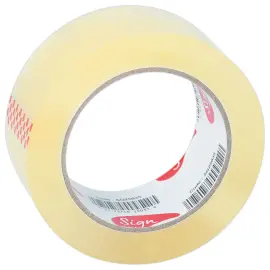 6 Rouleaux d'adh&eacute;sif d'emballage - 100 m x 48 mm - 50&micro; - Transparent - Sign 
