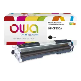 Toner &eacute;quivalent HP CF350A - Noir - Owa 