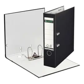 Classeur &agrave; levier Leitz 180&deg; A4, 80 mm, noir 