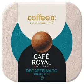 Bo&icirc;te de 9 boules Coffee B - Cafe Royal -Decaffeineto 