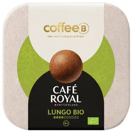 Bo&icirc;te de 9 boules Coffee B -Cafe Royal- Lungo bio 