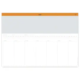 Sous main calendrier perpetuel A2 Rhodia 