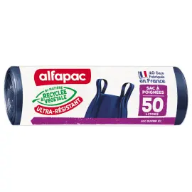 280 Sacs &agrave; poign&eacute;es ultra-r&eacute;sistants - 50L 