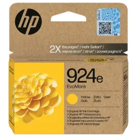 Cartouche jet d'encre 924e EvoMore - Jaune - HP 