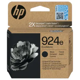 Cartouche jet d'encre 924e EvoMore - Noir - HP 