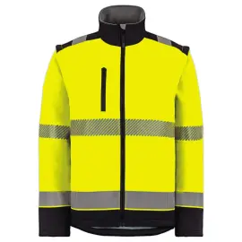 Softshell HV e-vision jaune 