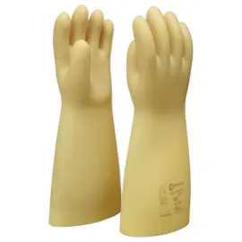 Paire Gants isolants d'&eacute;lectricien GLE36-00 - Classe 00 (500 VAC) - Taille 6 - SIBILLE 