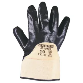 12 Gants de manutention ERGOS 451007E - Manchette anti-happement - Taille 8 - RG 