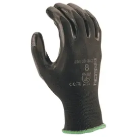 12 paires de gants ERGOS - Taille 7 - Noir - RG 