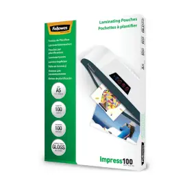 100 Pochettes de plastification mates - A4 - Recycl&eacute;es - Fellowes 