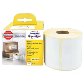 Rouleau de 220 &eacute;tiquettes blanches 101x54 mm pour DYMO LW 450 