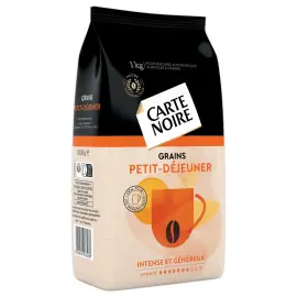 Caf&eacute; grains 1kg Petit D&eacute;jeuner 