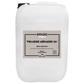 Spado Origines vinaigre blanc 20&deg; Ecocert 10L 