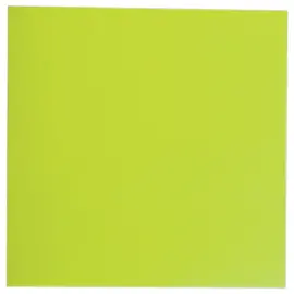 Bloc notes adh&eacute;sives 75 x 75 mm vert fluo 