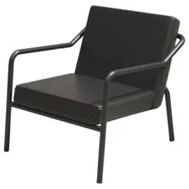 Fauteuil MEDSO simili cuir noir mont&eacute; 