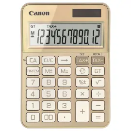 Calculatrice LS 125KB - 12 chiffres - Dor&eacute; - Canon 