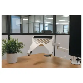 Support PC portable pour bras porte-&eacute;cran B-XP 