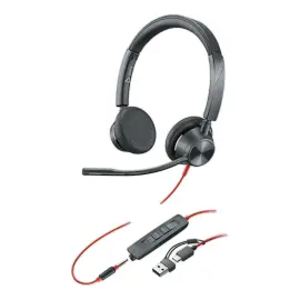 Micro-casque POLY Blackwire 3325 USB-A/C & Jack 3.5mm 