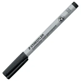 Feutre Lumocolor&reg; non-permanent 315  pointe moyenne 1 mm noir 