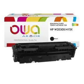 Toner &eacute;quivalent HP 415X 7,5K - Noir - Owa 