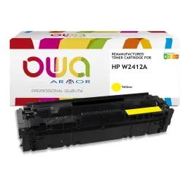 Toner &eacute;quivalent HP 216A - Jaune - Owa 