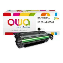 Toner &eacute;quivalent HP CF460X 27K - Noir - Owa 