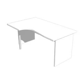 Bureau ROME compact G panneau 160 