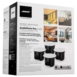 AudioPack Pro encastrable C4W blanc Bose Professional 