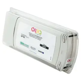 Cartouche B45121OW OWA pour traceurs compatible HP90 775 ml - Noir 