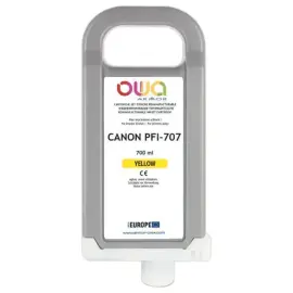 Cartouche B45690OW OWA pour traceurs compat CANON  PFI-707 700ml-Jne 