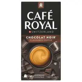 10 Capsules de caf&eacute; CAFE ROYAL Chocolat - Compatibles Nespresso 