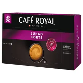 50 Capsules DISC caf&eacute; CAFE ROYAL Professionnel Lungo Forte 