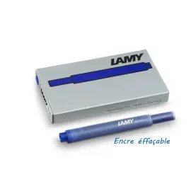 5 Cartouches encre effa&ccedil;able - Bleu - Lamy 