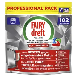 59 capsules lave-vaisselle FAIRY Platinium Plus 
